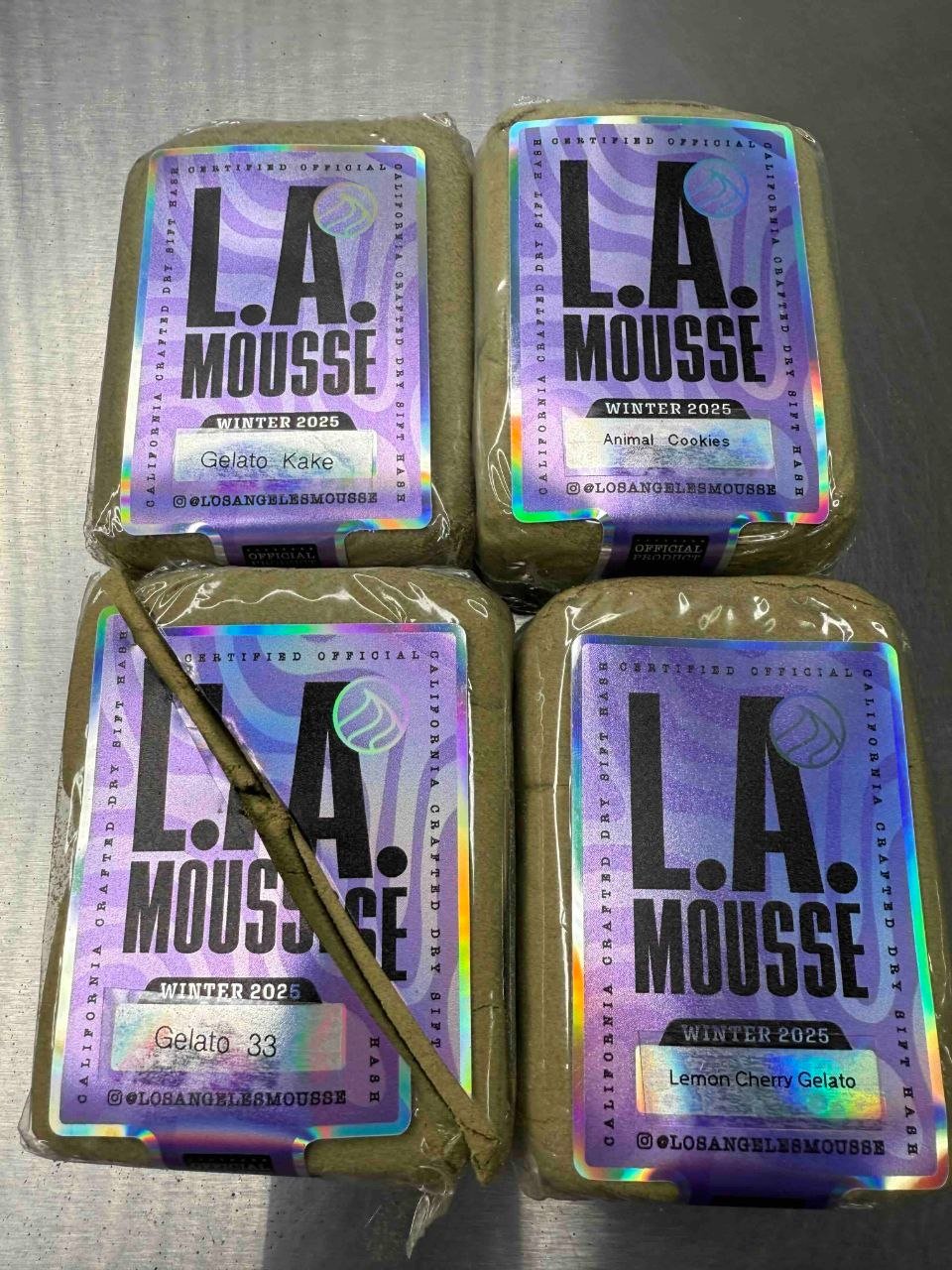 Buy La Mousse Hash with soft texture, rich aroma, and premium commercial resin quality