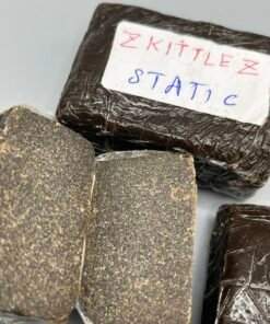 Buy Zkittlez Hash with rich fruity terpenes, clean solventless resin, and premium quality